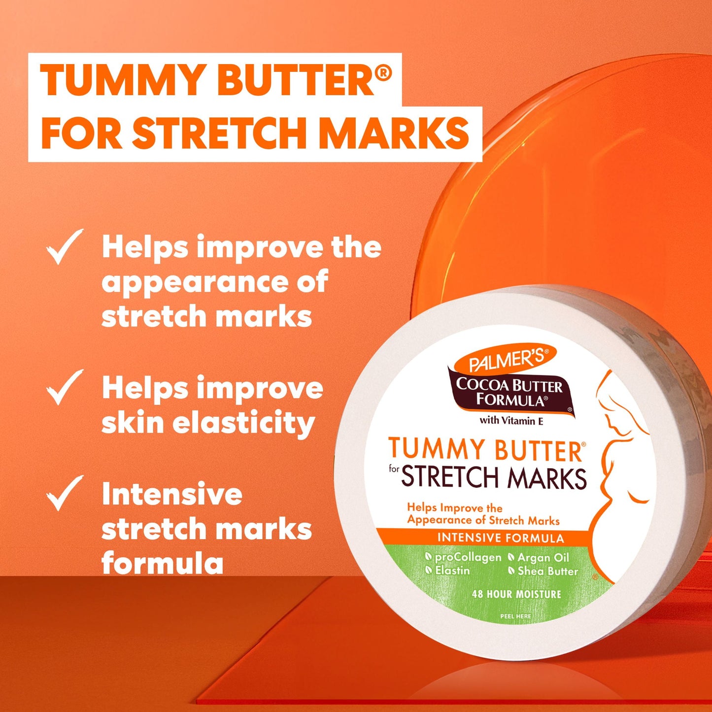 ترطيب عميق ومرونة أعلى لبشرة أكثر نعومة مع زبدة بالمرز
Palmer's Tummy Butter
لعلامات التمدد يمنح العناية المركزة خلال الحمل أو تغيّر الوزن