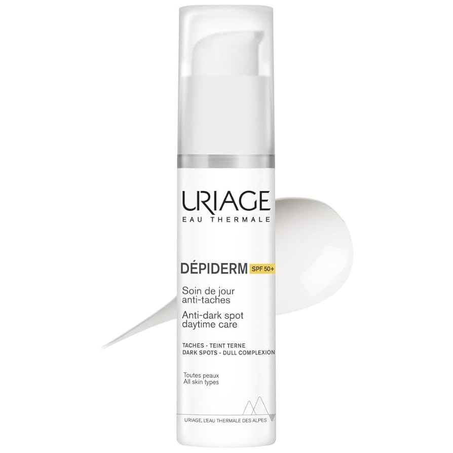 دبيديرم انتي دارك سبوت النهاري من يورياج الفرنسية 🇲🇫
✨ Uriage Dépiderm Anti-Dark Spot Day Care SPF50+
عناية نهارية مضادة للبقع الداكنة تجمع بين التصحيح والحماية العالية من الشمس للمساعدة على توحيد لون البشرة ومنع ظهور التصبغات الجديدة.