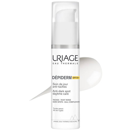 دبيديرم انتي دارك سبوت النهاري من يورياج الفرنسية 🇲🇫
✨ Uriage Dépiderm Anti-Dark Spot Day Care SPF50+
عناية نهارية مضادة للبقع الداكنة تجمع بين التصحيح والحماية العالية من الشمس للمساعدة على توحيد لون البشرة ومنع ظهور التصبغات الجديدة.