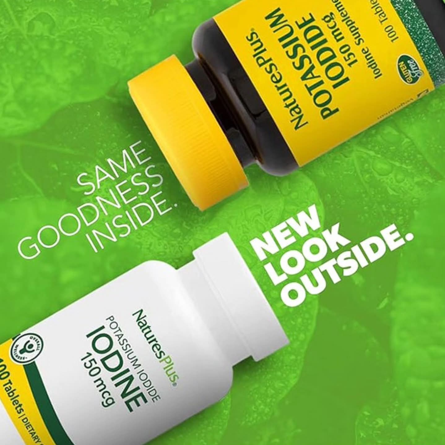 الاصدار الجديد من مكمل اليود توفر حاليا !
🔹 نفس الجودة… مظهر جديد!
مكمل اليود
NaturesPlus Potassium Iodide Iodine 150 mcg
يساعد على دعم صحة الغدة الدرقية وتنظيم إنتاج الهرمونات الأساسية للطاقة، النمو وصحة الأيض.
💊 الآن بتغليف عصري جديد… لكن بنفس الف