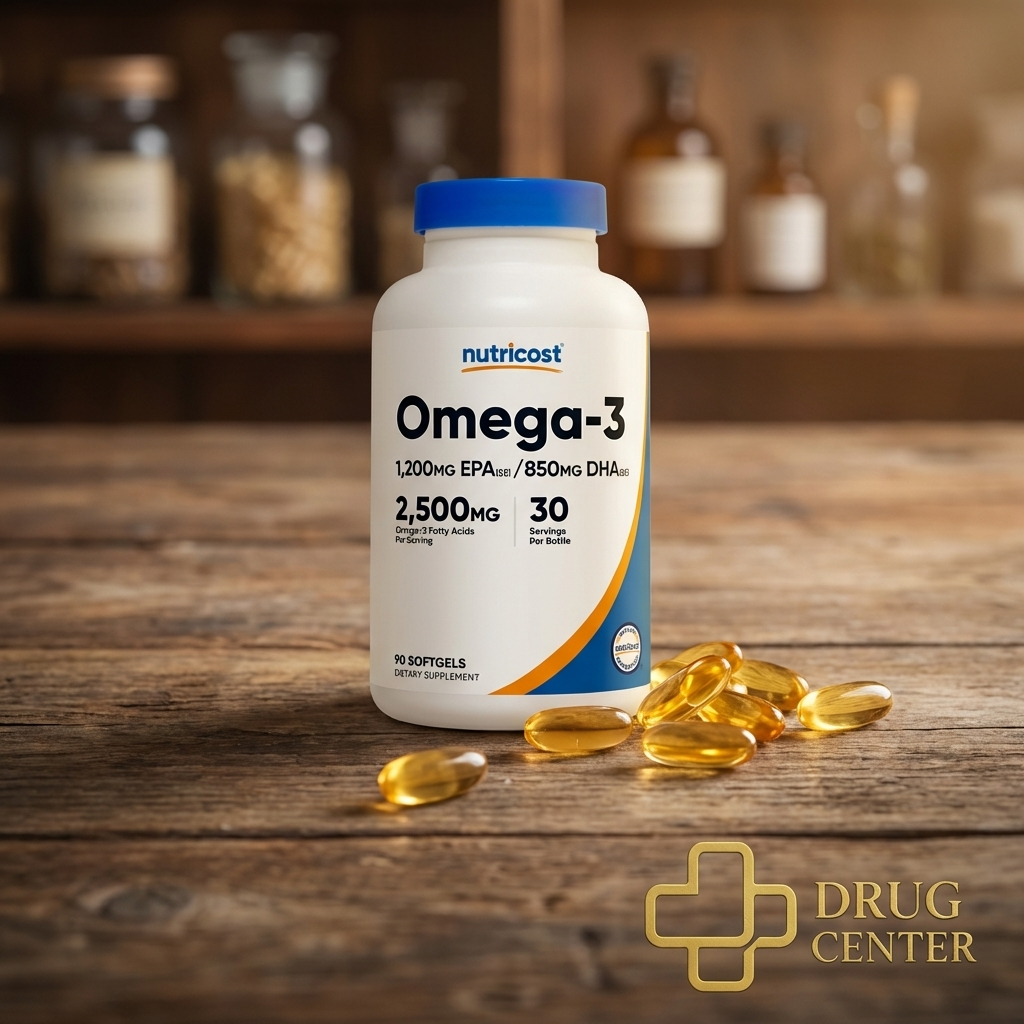 دعم متكامل لصحتك من الداخل مع اوميكا ٣ من نيوتريكوست الامريكية 🇺🇲
Nutricost Omega-3
بتركيز عالي يمنحك توازن حقيقي للجسم والبشرة