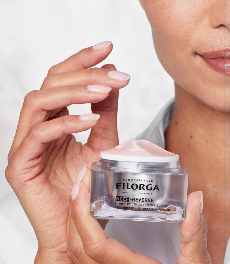 ✨ رفاهية العناية المكثفة ببشرتك مع فيلوركا
Filorga NCEF-Reverse Cream
تركيبة متطورة مستوحاة من علاجات الطب التجميلي للمساعدة على تجديد البشرة واستعادة الإشراقة والنعومة بملمس فاخر ومخملي.