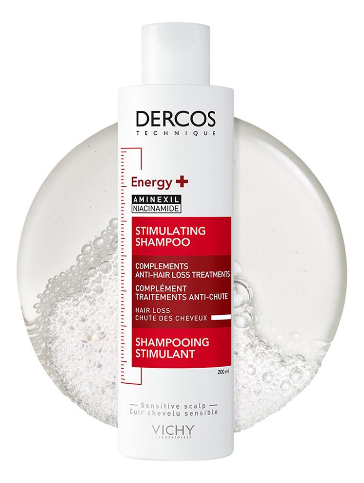 ديركوز ستميوليتنك شامبو من فيشي الفرنسية 🇲🇫
Vichy Dercos Stimulating Shampoo
شامبو محفّز للشعر مصمم لدعم الشعر الضعيف والمتساقط بسبب التكسر، مع تركيبة تحتوي على Aminexil™ وفيتامينات داعمة لفروة الرأس والشعرة.