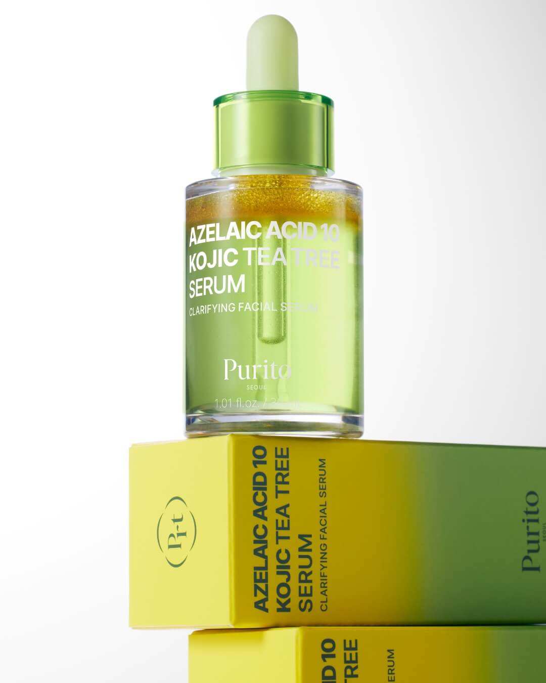 سيروم الازيليك مع الكوجيك وشجرة الشاي من بوريتو الكورية 🇰🇷
استعد صفاء بشرتك مع سيروم Purito Azelaic Acid 10، المصمم لتقليل الاحمرار وآثار الحبوب وتوحيد لون البشرة، بتركيبة لطيفة تناسب البشرة الحساسة والمعرضة للحبوب