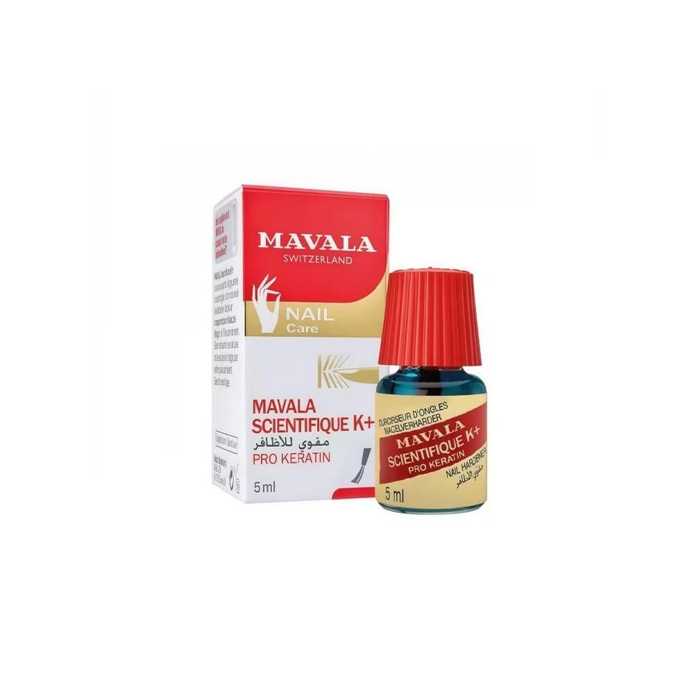 امنحي أظافرك القوة التي تستحقها مع ساينتفك كي بلص نيل هاردنر من مافالا السويسرية 🇨🇭
Mavala Scientifique K+ Nail Hardener،
مقوٍ متخصص للأظافر الهشة والضعيفة، يساعد على تقوية صفيحة الظفر والحد من التقصف والتكسر للحصول على أظافر أكثر صلابة وصحة.