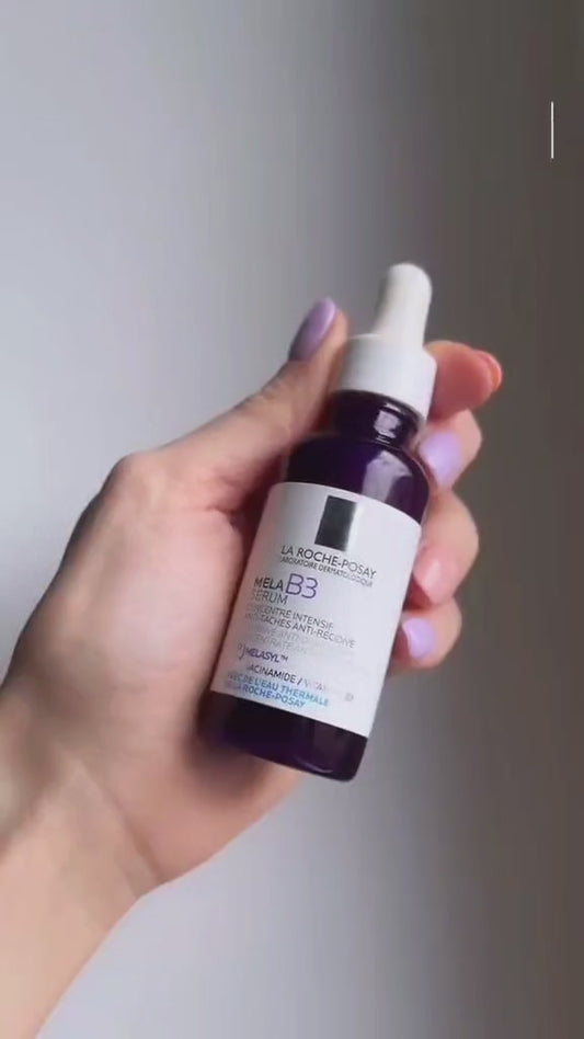 La Roche-Posay Mela B3 Dark Spot Serum
مصل ميلا بي٣ من لاروش بوزاي الفرنسية 🇲🇫 
تفتيح متطور للتصبغات وآثار الحبوب