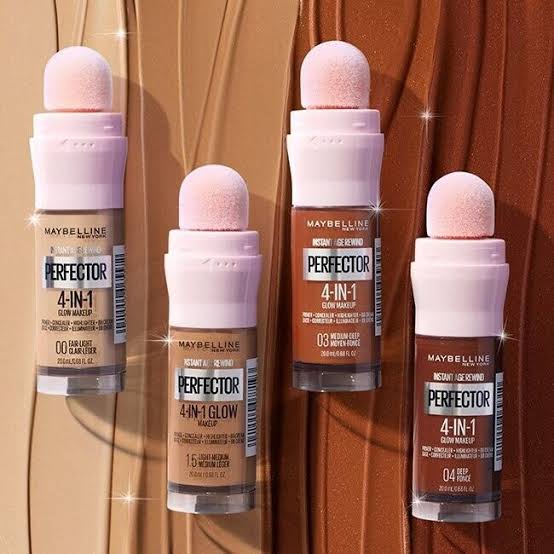 بيرفكتر ٤ في ١ كلو ميكب من ميبيلين 
✨ Maybelline Perfector 4-In-1 Glow Makeup