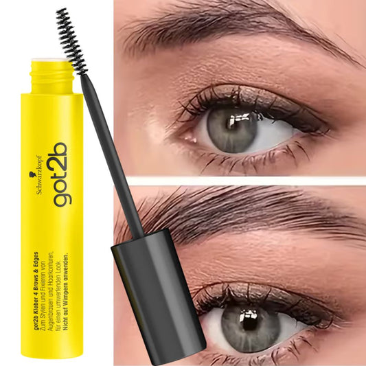 كوت تو بي كلويد ماسكارا الحواجب والرموش من شوارسكوف الألمانية 🇩🇪 
✨ Got2b Glued Brow & Edge Mascara
ثبّتي حواجبك وتمتّعي بمظهر مرتب طوال اليوم مع ماسكارا التثبيت الشهيرة من Got2b.