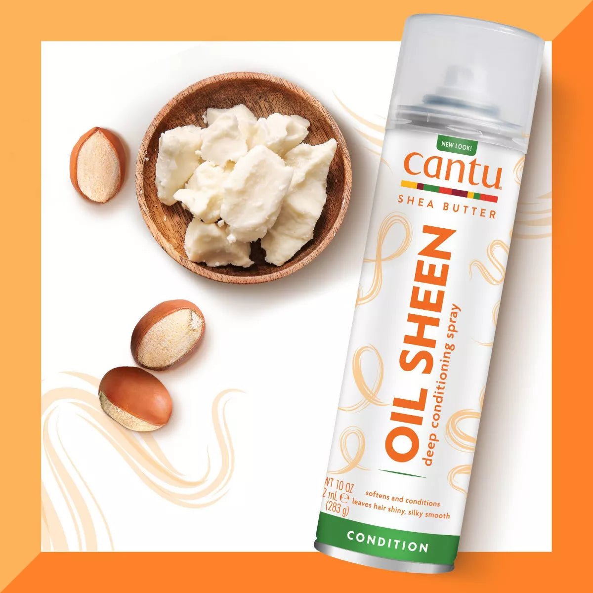 ترطيب عميق ولمعان فوري مع بخاخ الشيا بتر اويل شين من كانتو الامريكية 🇺🇲

Cantu Shea Butter Oil Sheen Spray. 
مكيف عميق على شكل سبري
