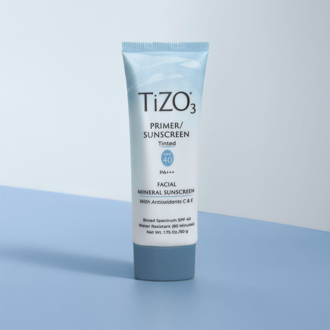 حماية يومية مع لمسة مثالية مع برايمر واقي تايزو3
 TiZO3 Primer Sunscreen SPF 40 
✨ يجمع بين واقي شمس معدني وبرايمر بلمسة ملوّنة توحّد اللون، تنعّم البشرة، وتمنح قاعدة مثالية للمكياج مع حماية عالية من الأشعة.