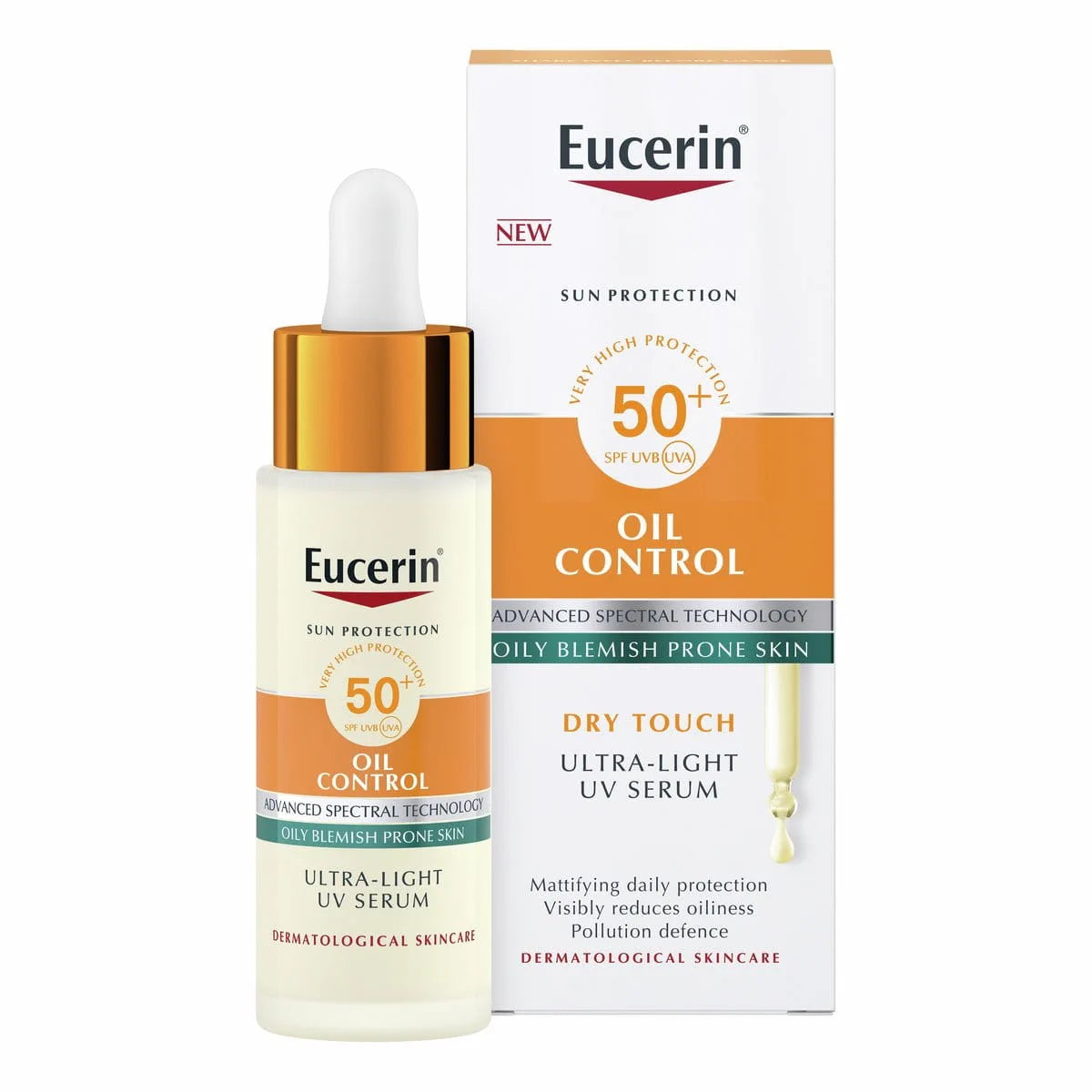 سن اويل كونترول الترا لايت من يوسيرين الألمانية 🇩🇪
✨ Eucerin Sun Oil Control Ultra Light Serum SPF50+
حماية متقدمة من أشعة الشمس مع تركيبة سيروم خفيفة