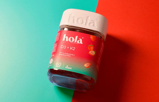 فيتامين د٣ مع كي ٢ جلاتين من هولا الاسبانية 🇪🇸
Hola D3 + K2