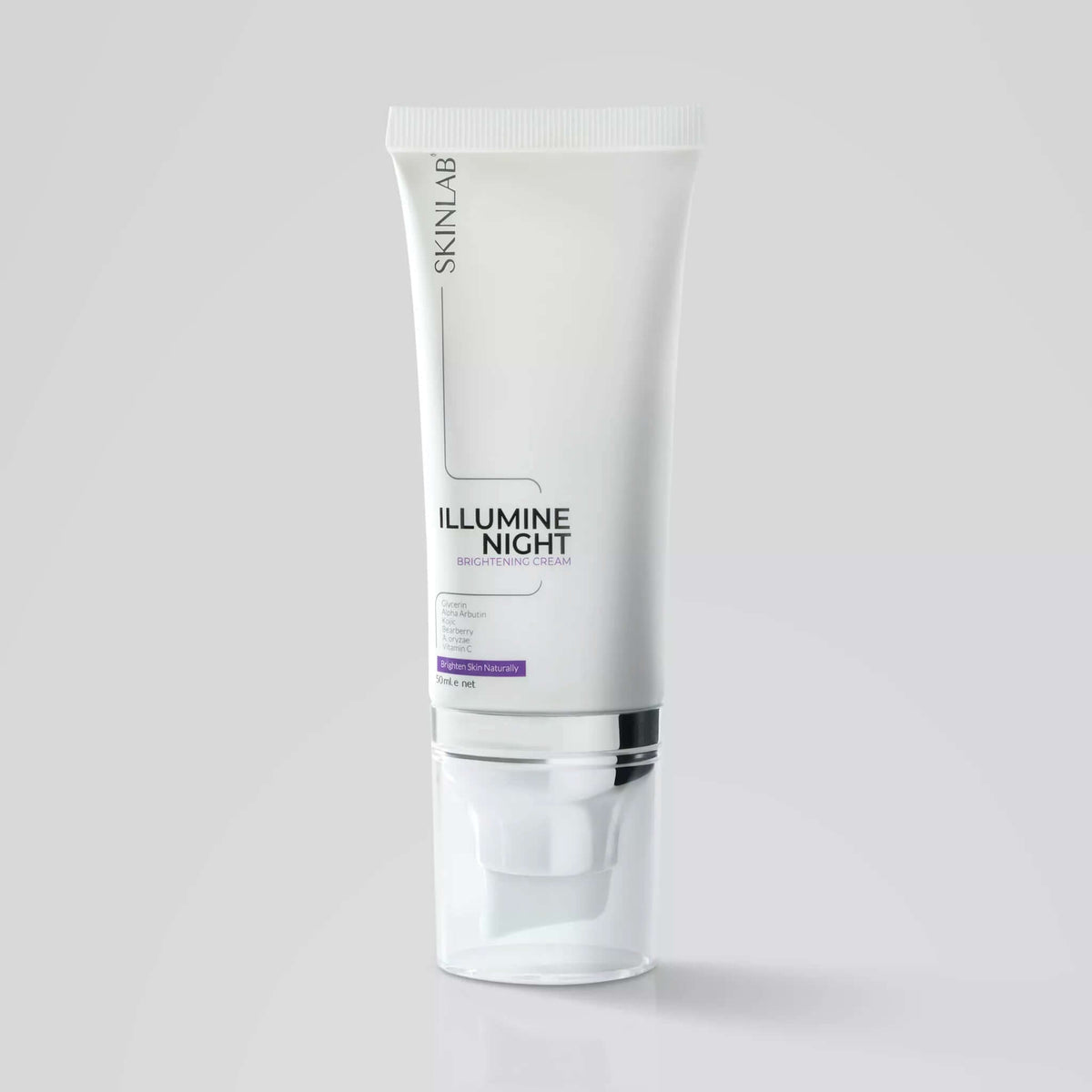 اليومن نايت من سكن لاب الاسترالية Skinlab Illumine Night Brightening Cream
كريم تفتيح وتجديد ليلي يساعد على توحيد لون البشرة وتقليل مظهر البقع والتصبغات للحصول على إشراقة أكثر تجانساً أثناء النوم