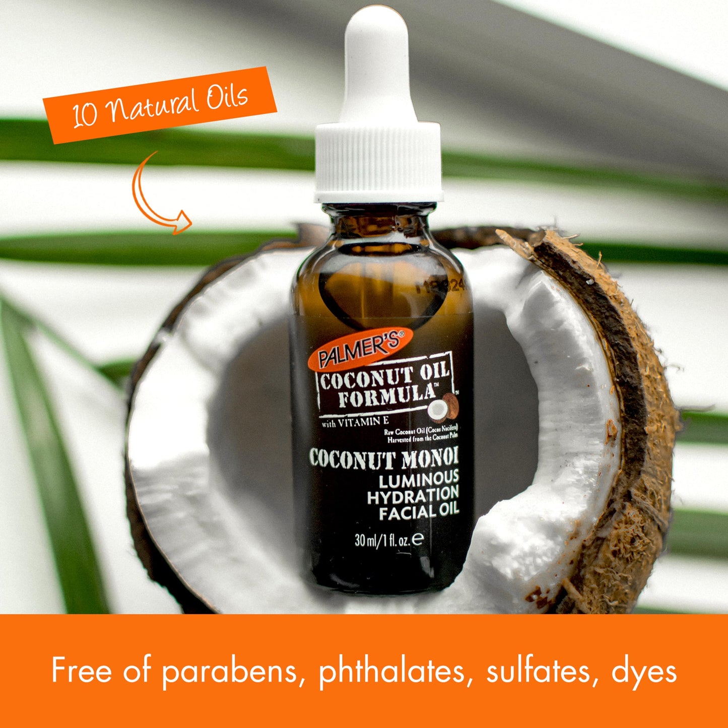 Palmer’s Coconut Oil Formula Coconut Monoi Luminous Hydration Facial Oil

زيت جوز الهند من بالمرز الامريكية 🇺🇲
ترطيب عميق ولمعة طبيعية من أول قطرة
زيت خفيف يغذي البشرة بدون انسداد مسام